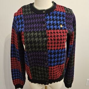 Teddy Fresh Houndstooth Cardigan